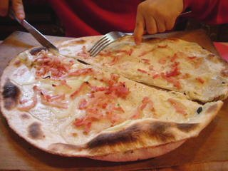 Flammkuchen aus Straßburg