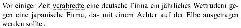 Korrektur von Word2003 ex.4