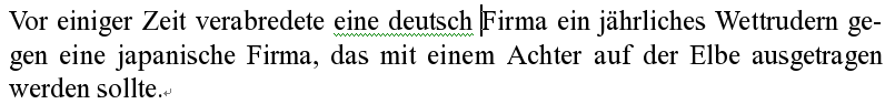 Korrektur von Word2003 ex.6-2