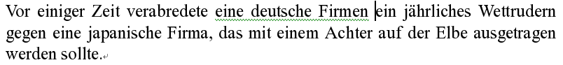 Korrektur von Word2003 ex.6-3