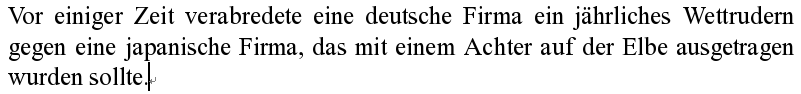 Korrektur von Word2003 ex.8-2