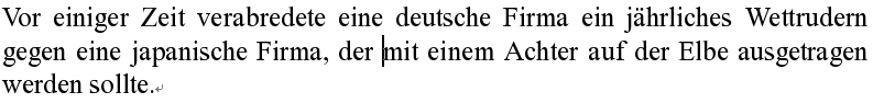 Korrektur von Word2003 ex.9-2