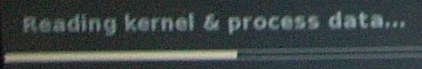 Reading kernel & process data ...