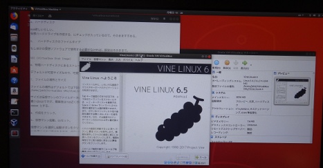 Installing VineLinux 6.5 as a guest OS in VirtualBox on Ubuntu 18.04.2