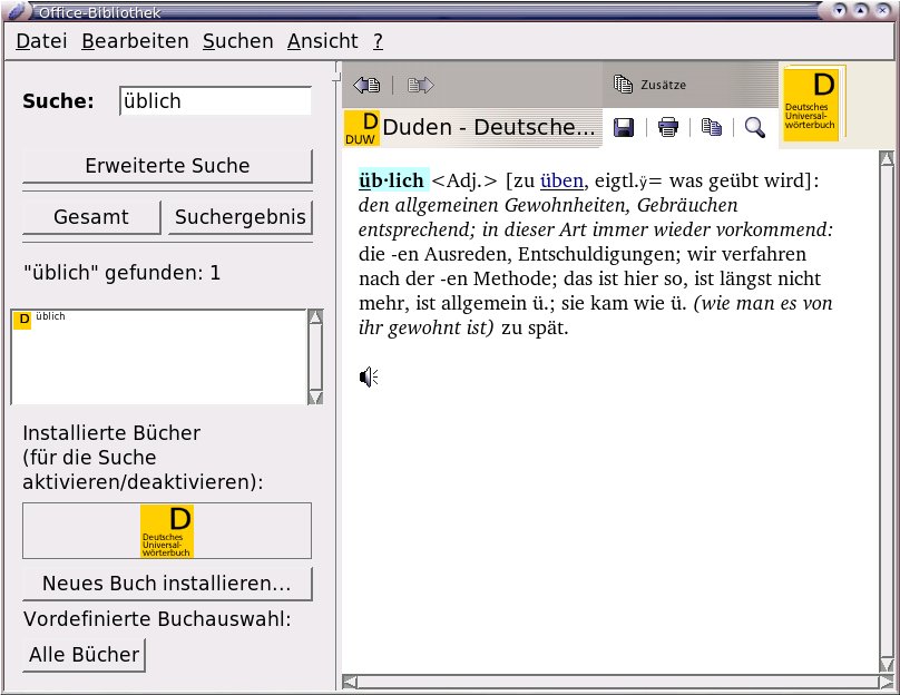 OfficeBibliothek+Universal